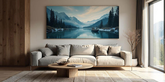 Holzbilder als Wandkunst