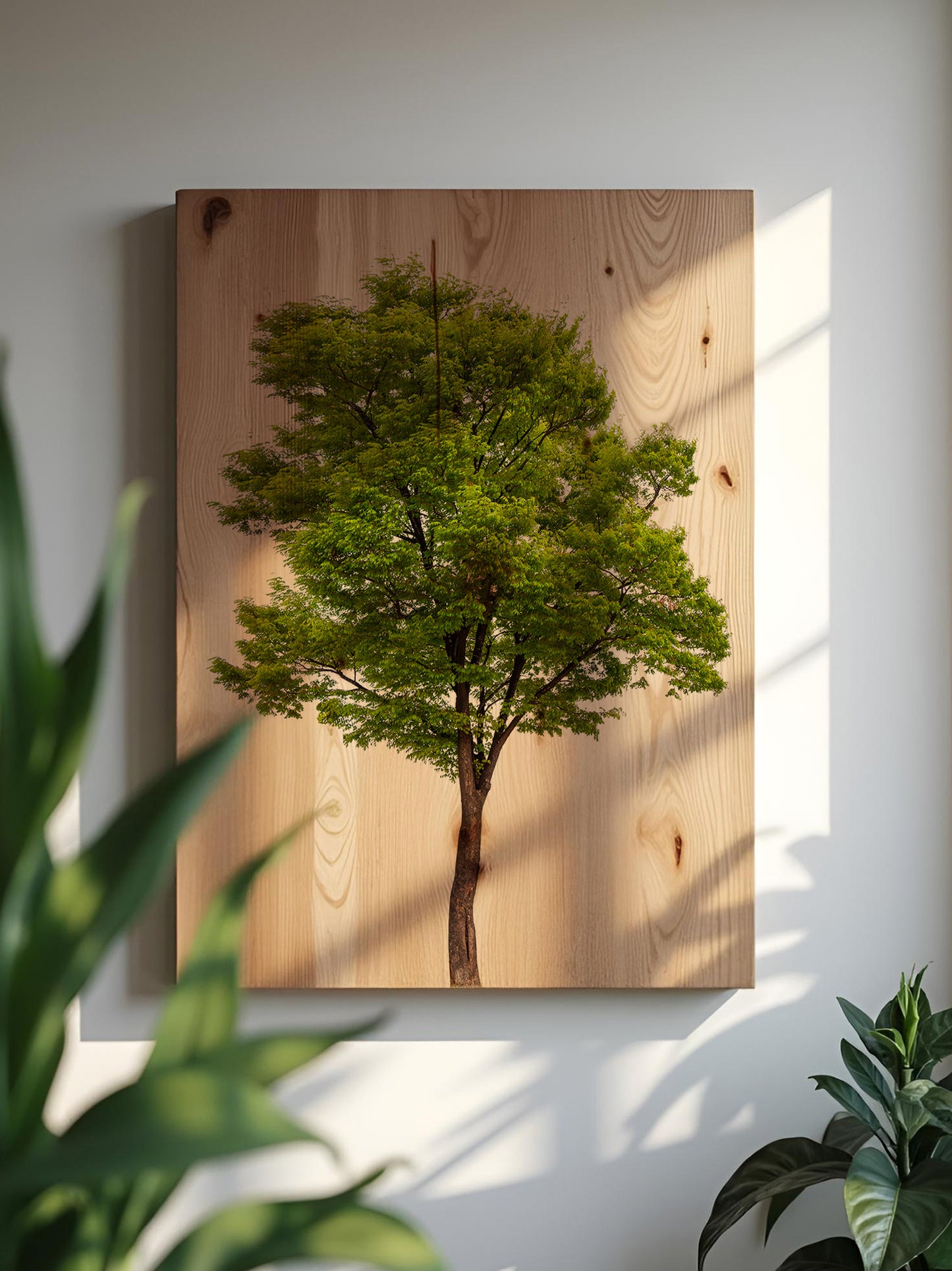 Lebensbaum – Holzbild von pura