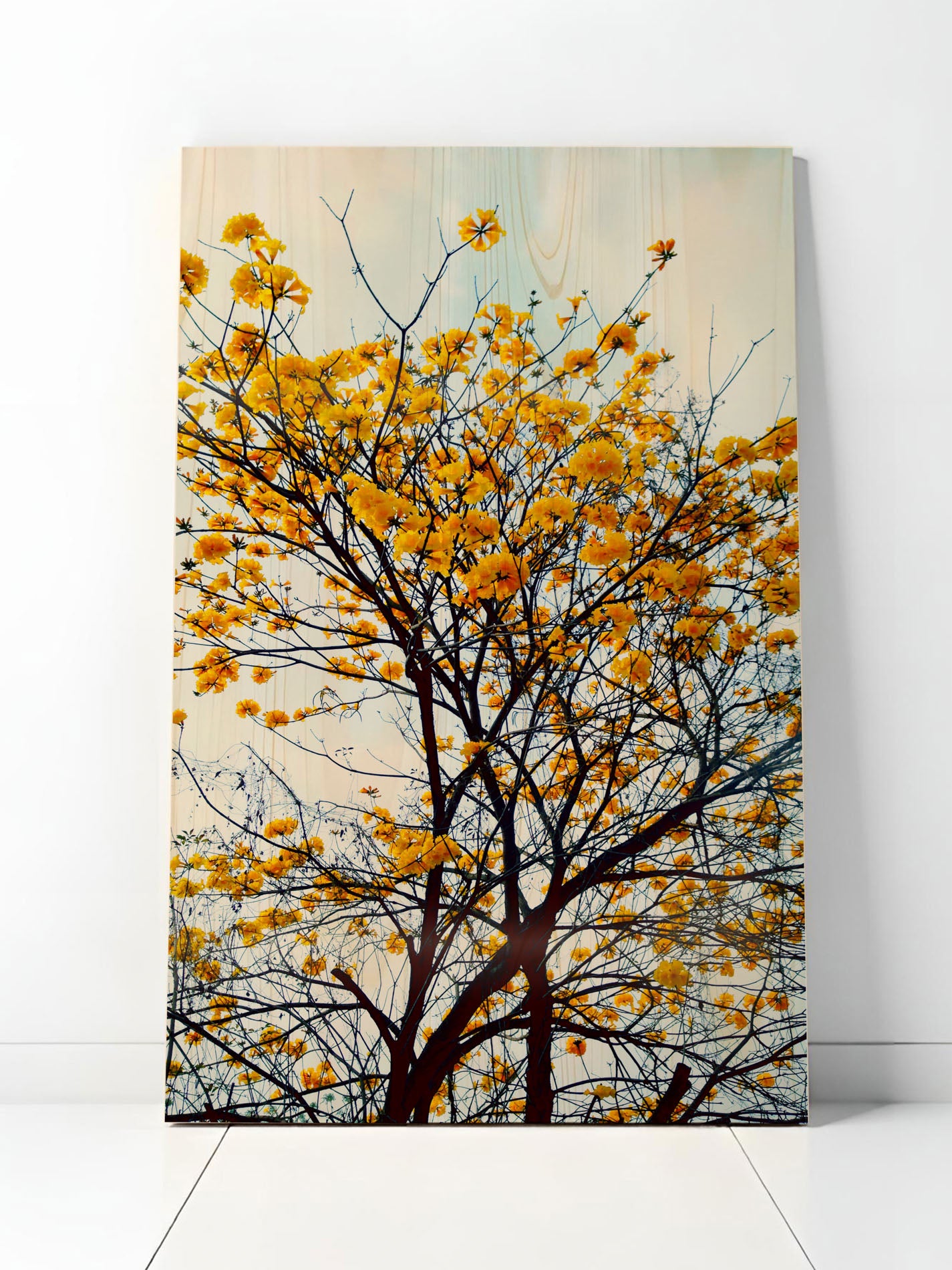 Zweigklang – Holzbild von pura