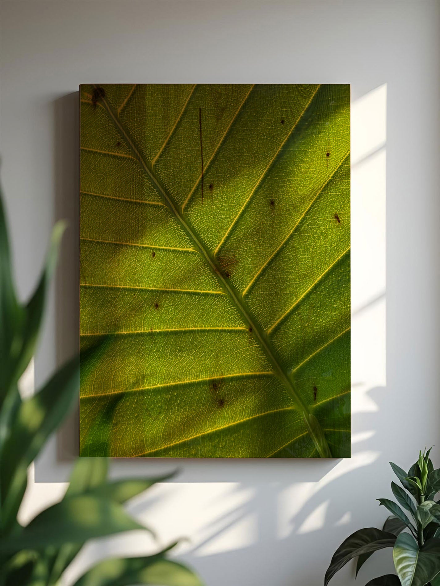 Sonnenflair – Holzbild von pura