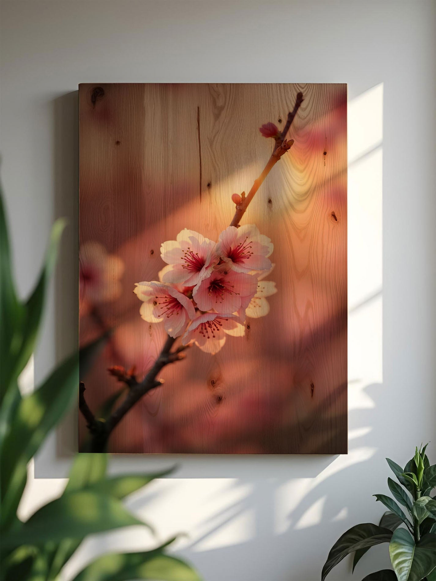 Zauberblüte – Holzbild von pura