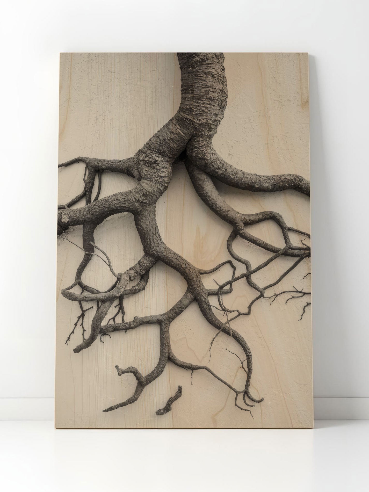 Ursprungskraft – Holzbild von pura