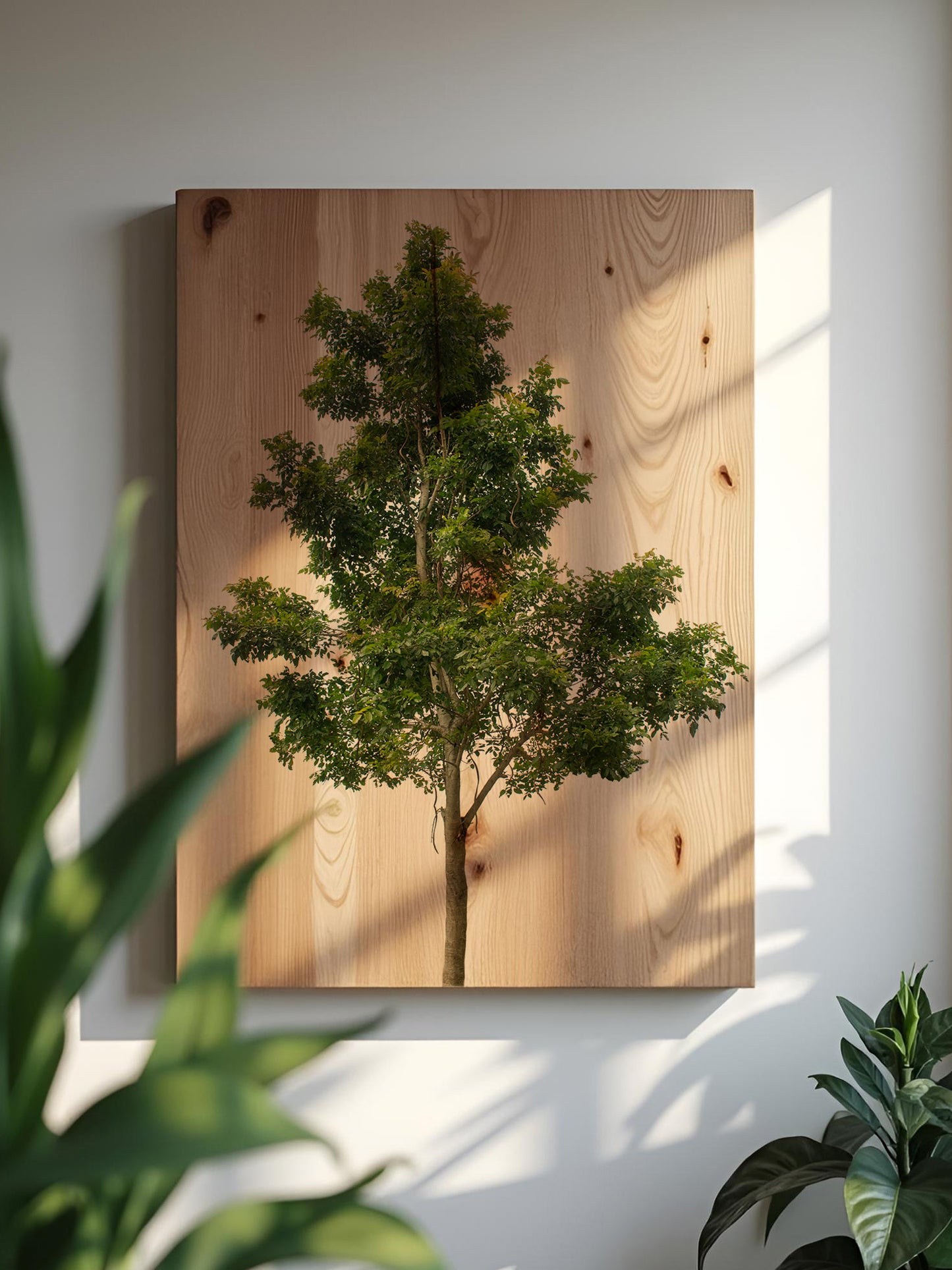 Waldklang – Holzbild von pura