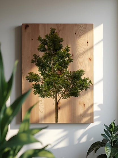 Waldklang – Holzbild von pura