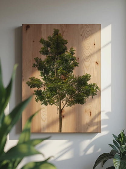 Waldklang – Holzbild von pura