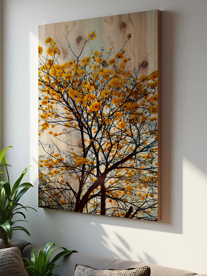 Zweigklang – Holzbild von pura