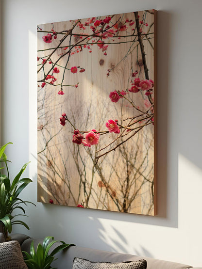 Himmelsblüte – Holzbild von pura