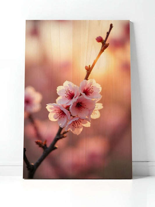 Zauberblüte – Holzbild von pura